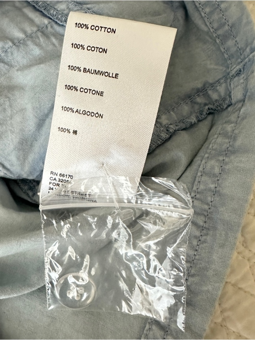 Free People Moon Bay Parachute Shorts Cashmere Blue Size M - Picture 11 of 13